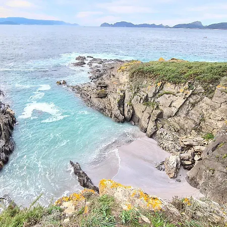 Casa Campelo- Playas De Pintens - Cangas-hio- Ria De Aldan 펜션 칸가스데모라조