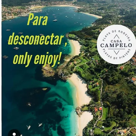 Casa Campelo - Playas De Pintens - - Cangas Сasa de vacaciones *